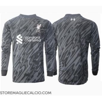 Liverpool Portiere Maglia Gara Casa Repliche 2024-25 Maniche Lunghe
